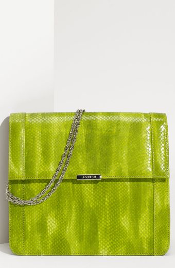  Kate Python Embossed Calfskin Shoulder Bag 