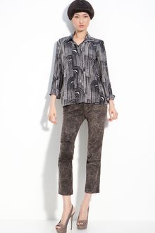 Kelly Wearstler Tucana Print Silk Shirt - Lyst
