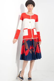 Milly Roberta Stripe Knit Jacket - Lyst