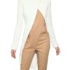 Mugler Viscose Jersey Jacket in White - Lyst