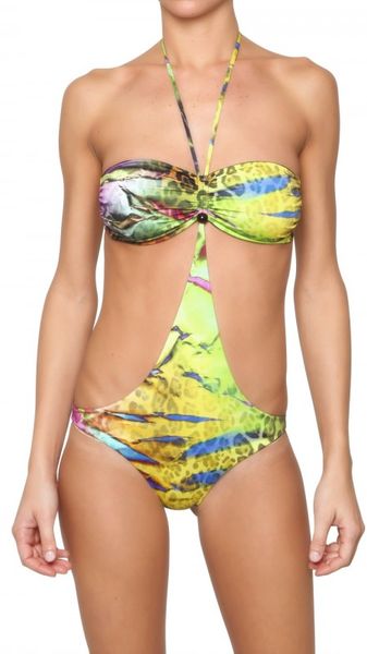Nina Senicar Two in One Reversible Micro Bathing Suit - Lyst