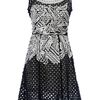 Oscar De La Renta Embroidered Dress in Black - Lyst