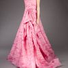 Oscar De La Renta Strapless Gown in Pink - Lyst