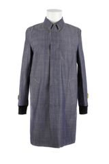 Sacai Flecked Cotton Long Coat