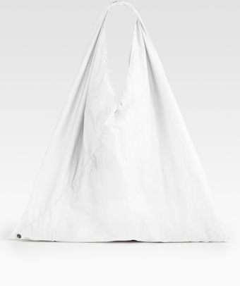  Small Classic Bottom-snap Nylon Hobo Bag 