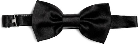 Dolce & Gabbana Silk Bow Tie in Black for Men - Lyst