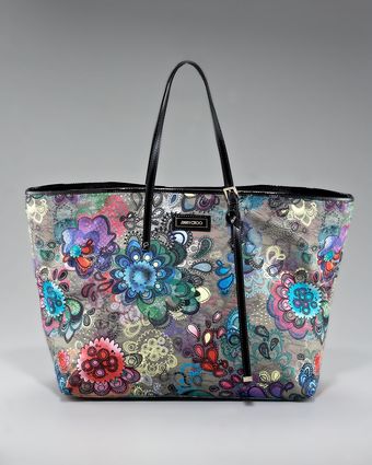  Sasha Paisley Printed Tote 