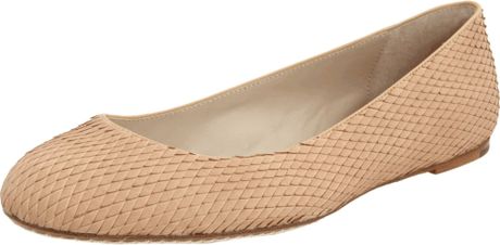 Kors By Michael Kors Kors Michael Kors Womens Olympia Flat in Beige (nude) - Lyst