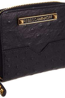 Rebecca Minkoff Womens Small Zip Around Wallet S071b24p Wallet - Lyst