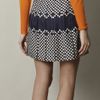 Sea Ny Polkadot Pleated Skirt in Blue (sea) - Lyst