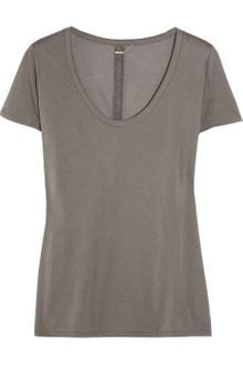 The Row Sabeen Jersey T-shirt - Lyst