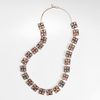 Tory Burch Resin Logo Chain Necklace in Multicolor - Lyst