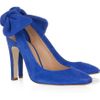 Carven Suede Slingbacks in Blue - Lyst
