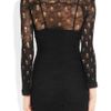 Isabel Marant Manon Laddered Openknit Mini Dress in Black - Lyst