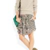 Isabel Marant Vutti Printed Silkgeorgette Skirt in Red (multicolored) - Lyst