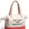 Kate Spade Call To Action  Terry Tote in Beige (eat cake for breakfast) - Lyst