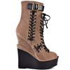 Michael Antonio Studio Cameo  Taupe Velvet in Brown (taupe) - Lyst
