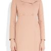 Miu Miu Doublebreasted Cottongabardine Coat in Pink (blush) - Lyst