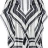 Oscar De La Renta Printed SilkChiffon Top in Black - Lyst