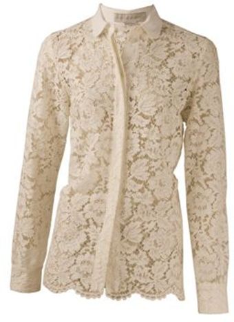 Stella McCartney Lace Blouse - Lyst