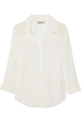 Textile Elizabeth And James Austin Cotton-Voile And Lace Shirt