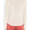 Textile Elizabeth And James Austin CottonVoile And Lace Shirt in White (ivory) - Lyst
