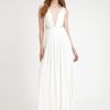Bcbgmaxazria Magdalena Gown in White - Lyst