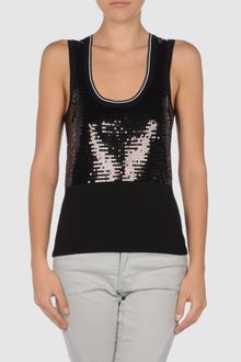 Class Roberto Cavalli Sleeveless Sweaters - Lyst