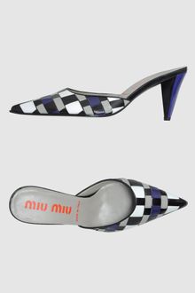Miu Miu Mules - Lyst