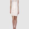 Robert Friedman Short Dress in White (ivory) - Lyst
