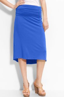Splendid Foldover Waist Skirt - Lyst