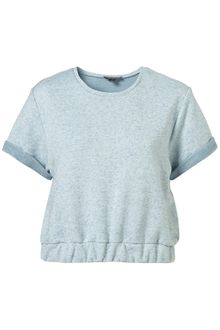 Topshop Crop Nepi Sweat - Lyst