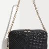 Versace Vanitas Embroidered Shoulder Bag in Black - Lyst