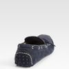 Versace Suede Drivers in Blue for Men (navy) - Lyst