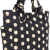 Marc By Marc Jacobs  Pretty Medium Tate Shoulder Bag in Black (black & cream) - Lyst