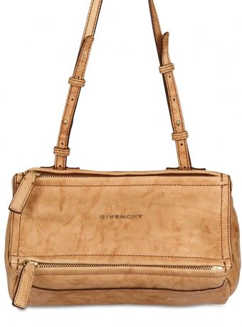  Pandora Mini Washed Leather Shoulder Bag 