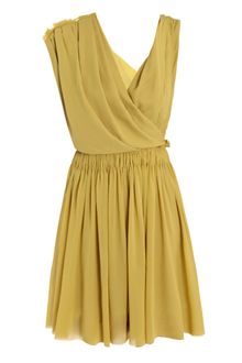 Lanvin Techno Jersey Dress - Lyst