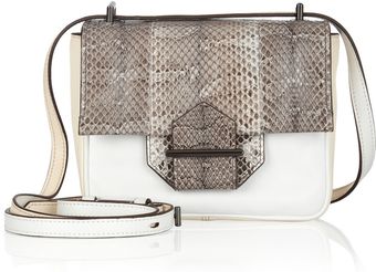  Leather and Ayers Watersnake Shoulder Bag 