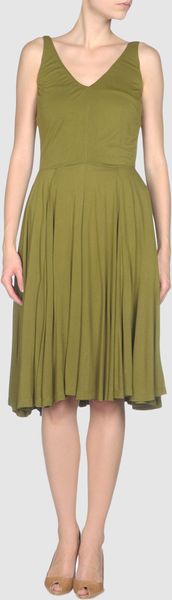 Siyu Short Dress in Green (maroon) - Lyst