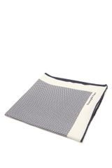 Z Zegna Micro-circle Pocket Square