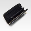 Yves Saint Laurent Ysl Patent Zip Wallet in Black - Lyst
