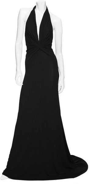 Issa Jersey Halter Maxi Dress - Lyst