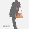 Marc Jacobs Manhattan Whitney Satchel in Brown (black) - Lyst