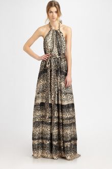 Rachel Zoe Elise Tiered Halter Gown - Lyst