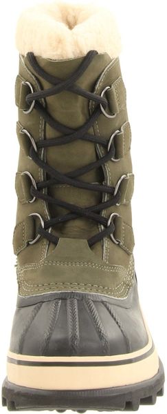 sorel women's green boots
