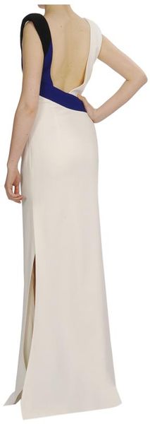 Antonio Berardi Coloured Wrapped Crepe Gown - Lyst