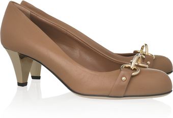 Bally Leather Pumps - Lyst