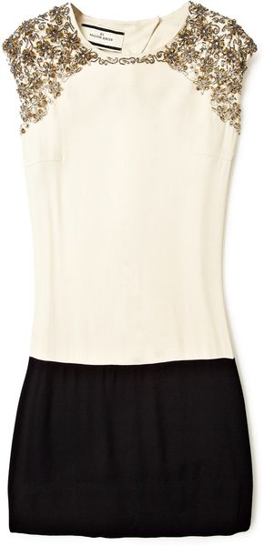 By Malene Birger Nadiah Crystal Embellished Shift Dress - Lyst