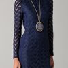 Diane Von Furstenberg Honoka Dress in Blue (navy) - Lyst