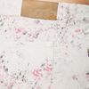 Free People Hanska Printed Denim Short in White (blanc gris) - Lyst